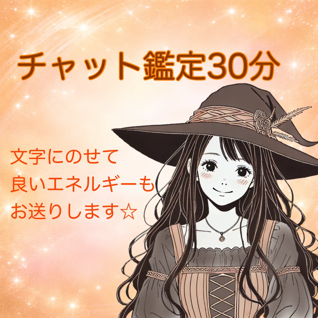 どんなお悩みでも◎✨️30分チャット鑑定いたします 【チャット鑑定】霊視でお相手のお気持ちを視るのが得意！ イメージ1
