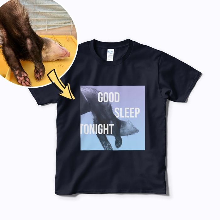写真1枚でオリジナルのTシャツをデザインします かわいい・面白い・オシャレに着られるオンリーワンのグッズを！ イメージ4