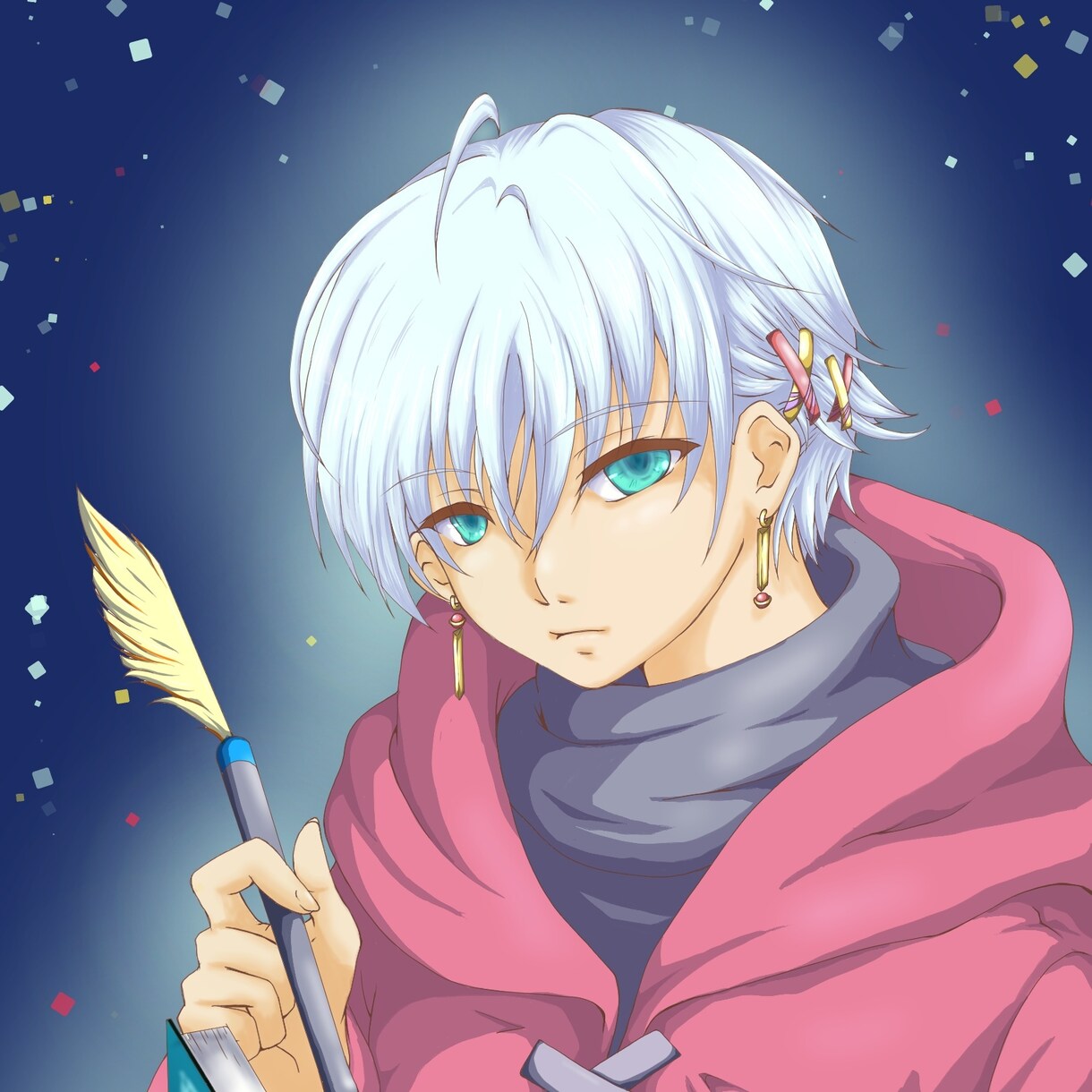 オリジナルイラスト承ります 厚塗り気味でファンタジー風の男の子が得意です イメージ4