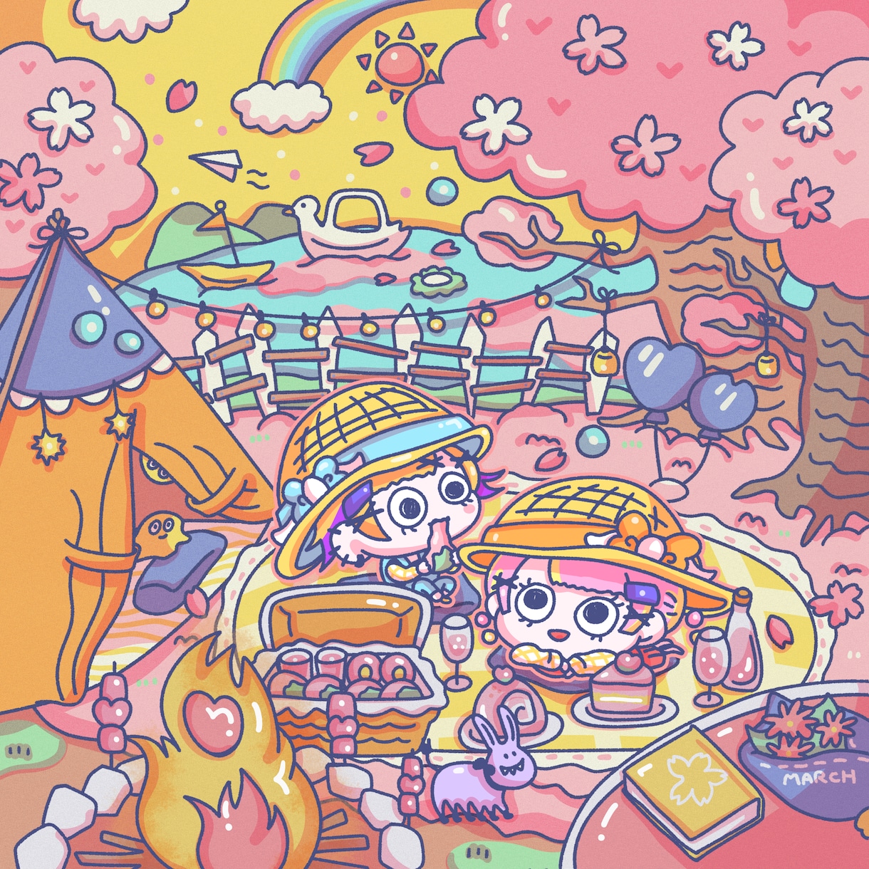 商用可！かわいくてシュールなイラスト描きます アイコン・動画・書籍など何でもご相談ください！ イメージ3