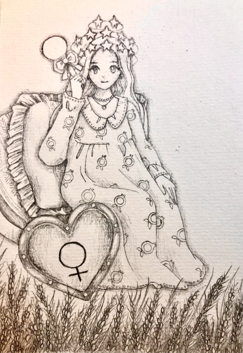 タロットやオラクルカードのイラスト描きます 手描き風の優しいイラスト。オリジナルカード作成用にも。 イメージ2