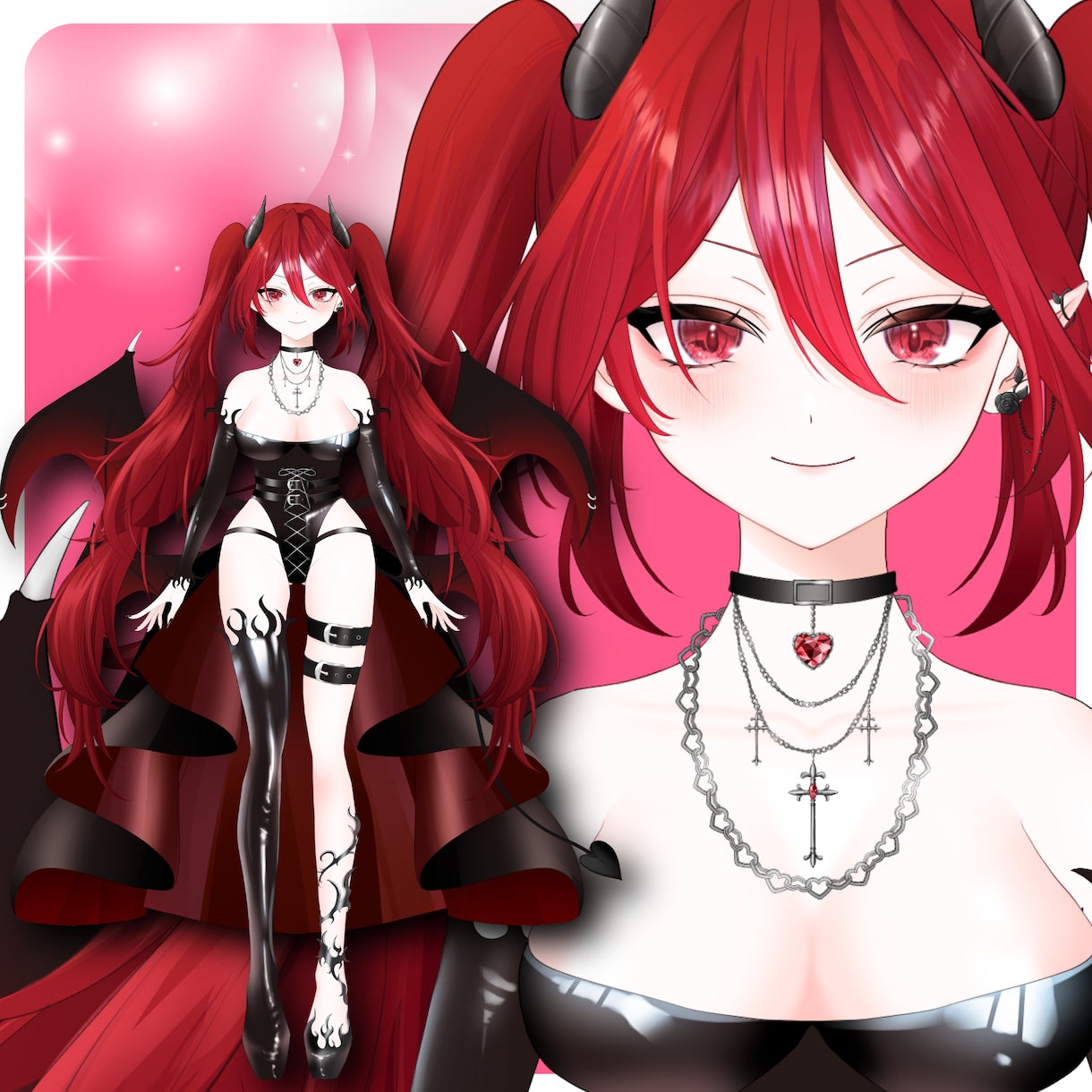 これだけでOK！✦Vtuberさん一括制作します デザイン～モデリングまで♥なりたい姿叶えます！ イメージ4
