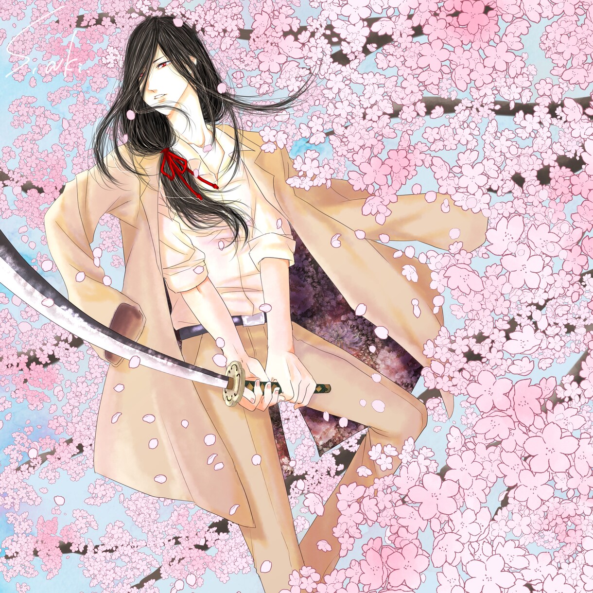 イラスト(一枚絵)描きます 水彩風厚塗りで版権からオリジナルまで イメージ1