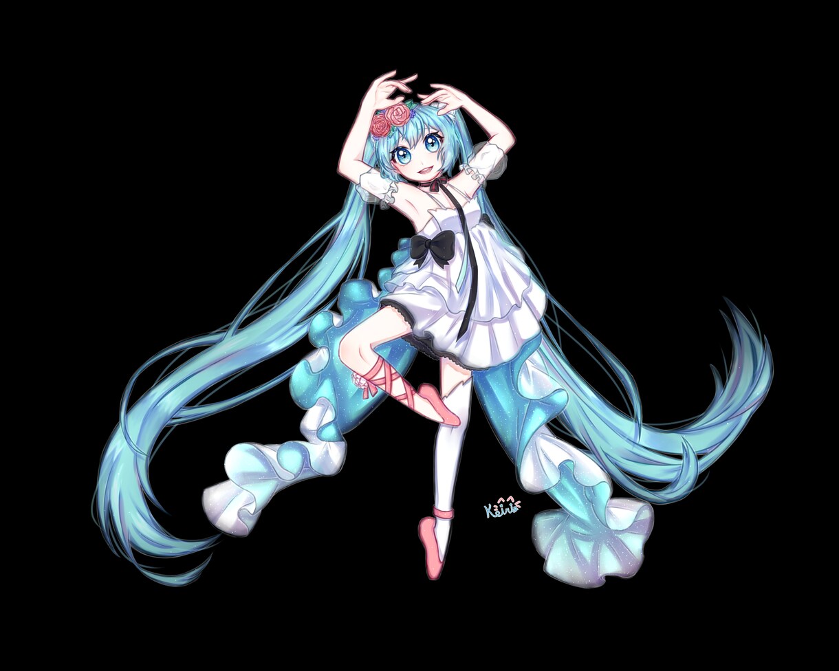 かわいいキャラのイラストをえがいています 歌ってみた動画、ボーカロイド楽曲、スタンプなど！ イメージ5
