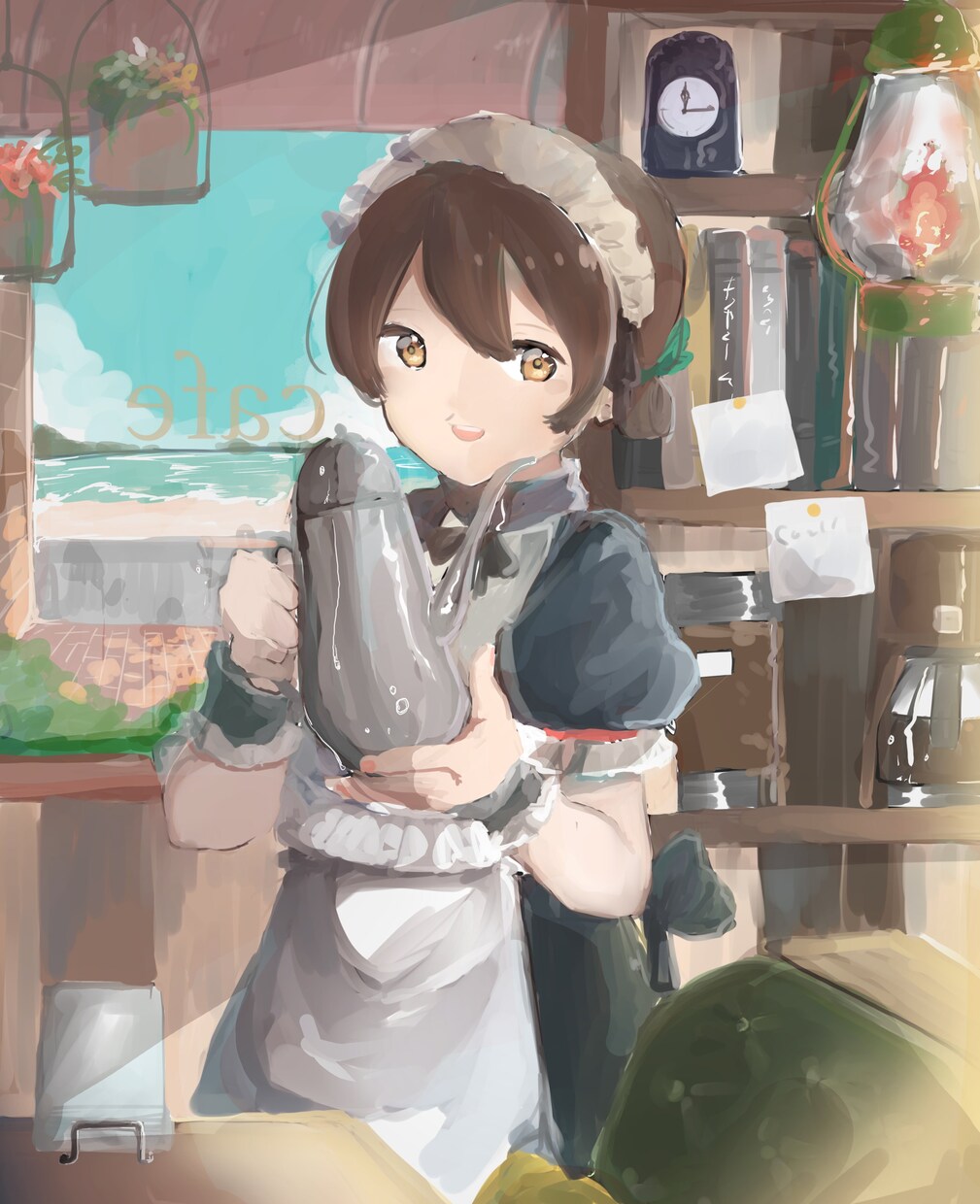 あなたのアイコンやヘッダーイラストお描きします あなたのオリキャラ可愛くイラストに仕上げます( ﹡･ᴗ･ ) イメージ2