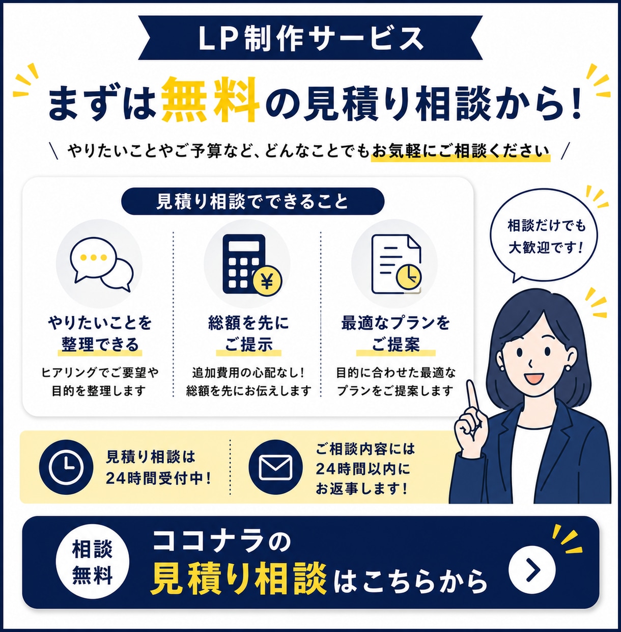 お店のホームページを1ページ完結で制作します オープン記念 先着5名｜1ページ完結のHP制作30,000円 イメージ8