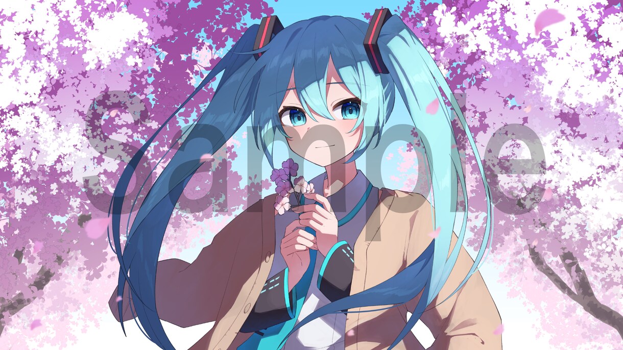 MV動画とイラスト制作両方できます イラストの制作と動画の制作を同時にご依頼可能です♪ イメージ7