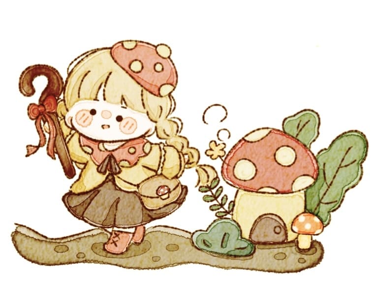 ゆるふわなイラスト描きます 最短即日で絵本のようなゆるいイラストお描きします イメージ1