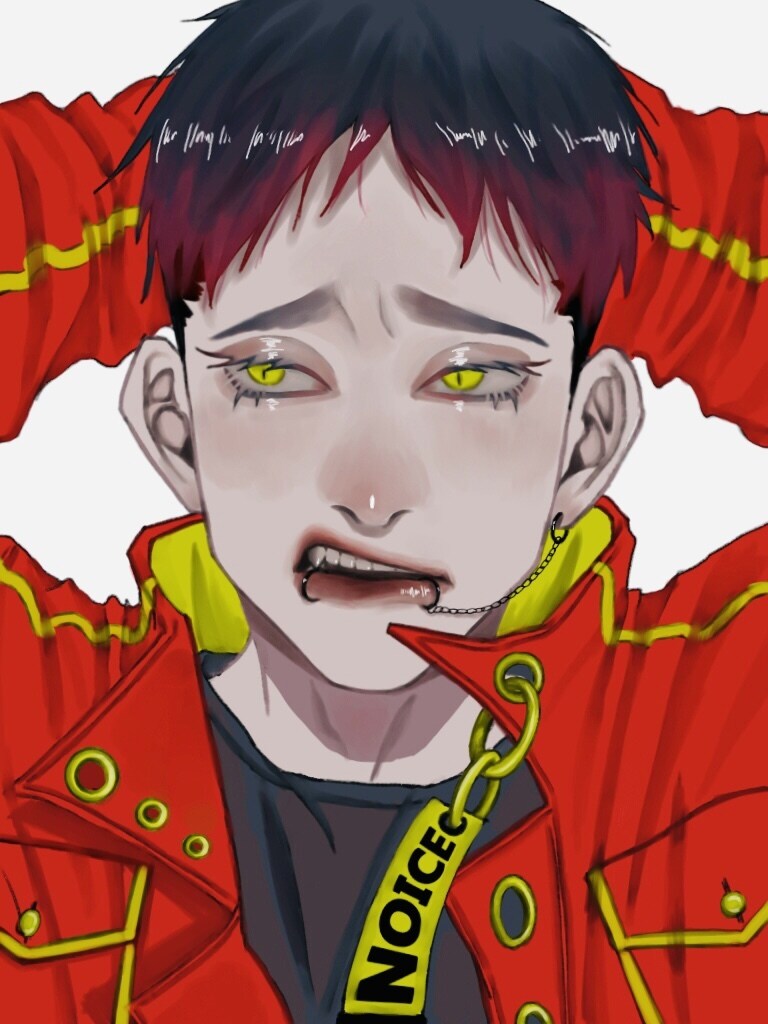 アイコン・歌ってみた等のサムネイル描きます 厚塗りでアンニュイな一枚に！！ イメージ4