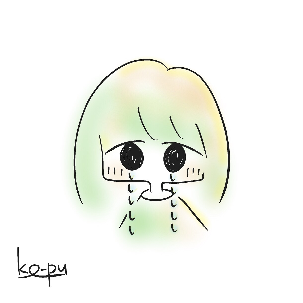 ゆるふわで温かいアイコンを作ります シンプルで可愛いアイコンを作成します٩(*´︶`*)۶ イメージ1