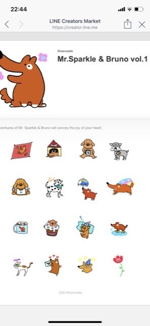 ８個のオリジナルLINEスタンプ作成致します こんなスタンプがほしい！を形に致します。 イメージ2