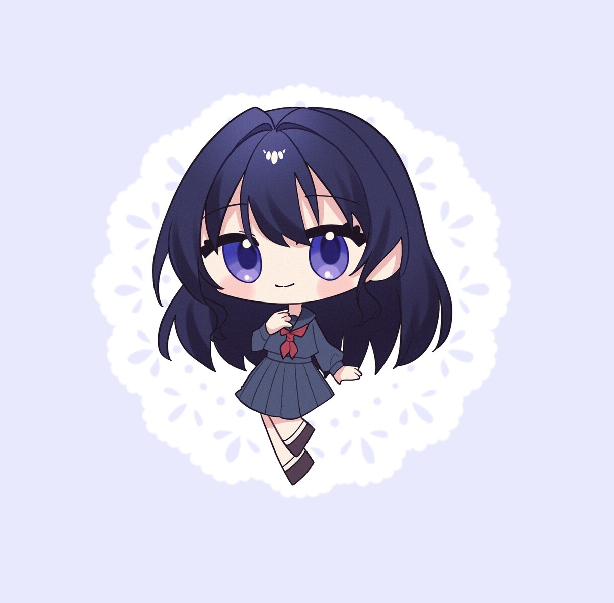 かわいいデフォルメキャラ描きます 2頭身のかわいい絵柄であなたのオリキャラ描きます！ イメージ2
