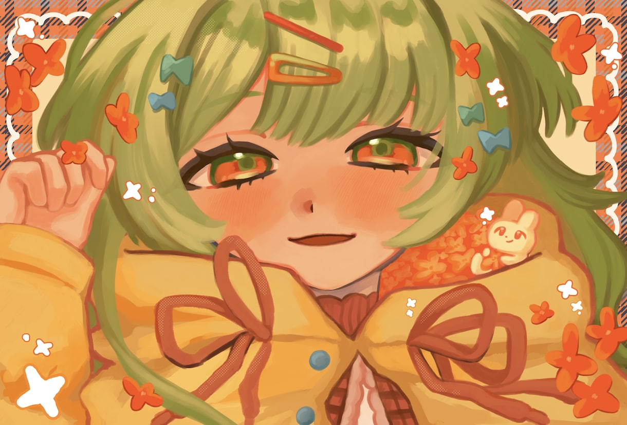 商用OK！かわいい立ち絵や一枚絵制作します 一枚絵、立ち絵、SNSアイコン、歌ってみた等対応可能！ イメージ3