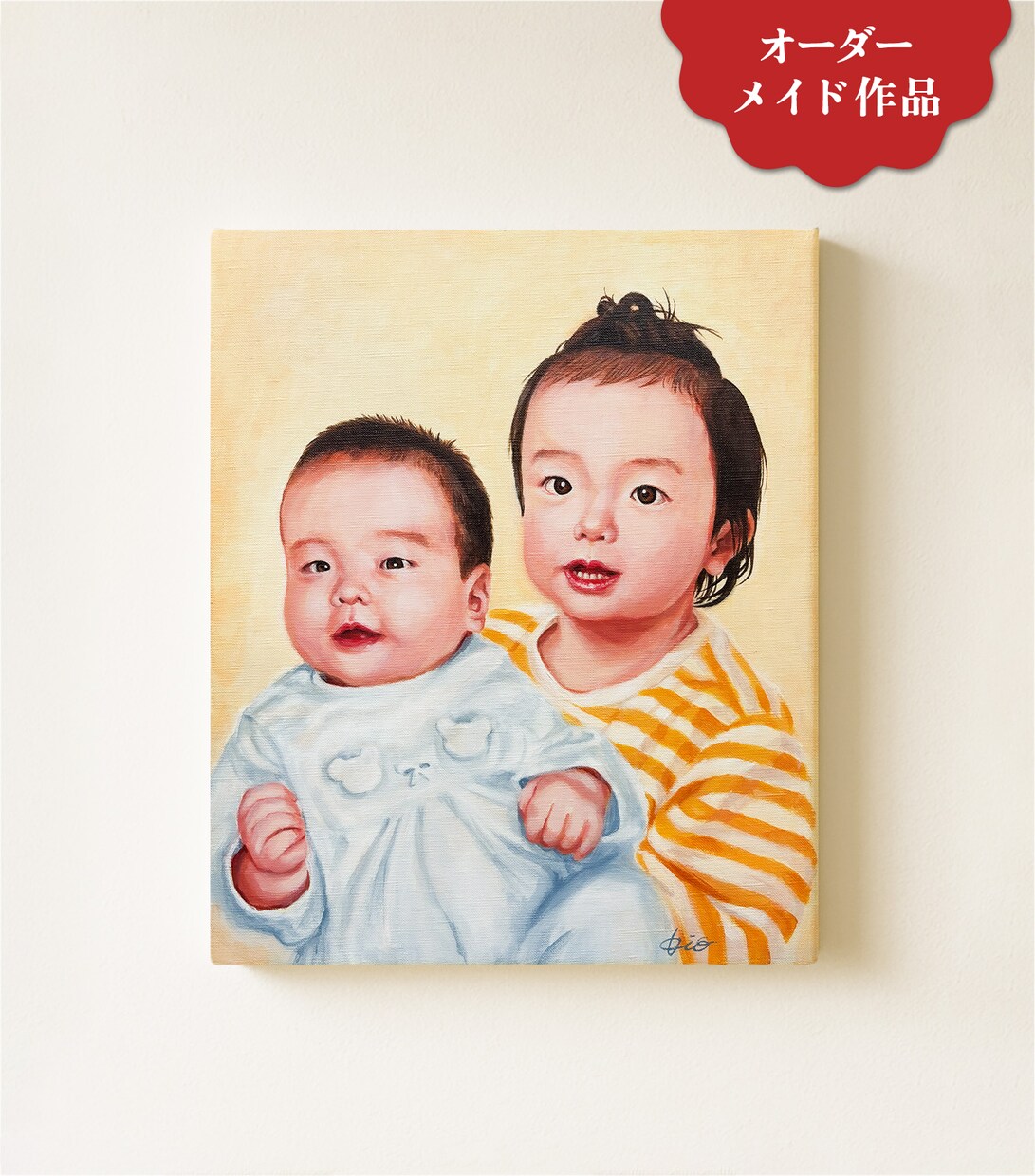 本格的な肖像画をお届けします 【期間限定セール】オーダーメイドで贈る特別な似顔絵 イメージ3