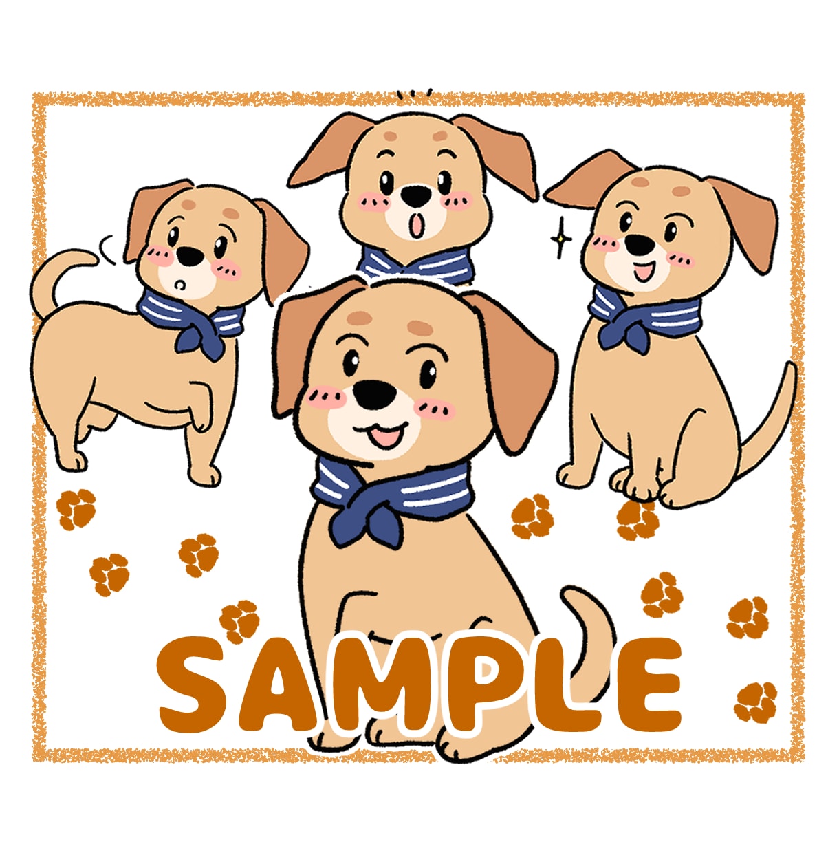 かわいい動物キャラ★人物や小物セットも作成します 動画や配信、スタンプやSNS、挿絵や教材などに★ イメージ2