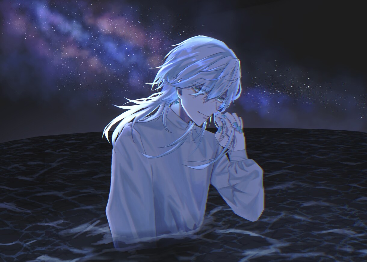 アイコンやサムネ向けに丁寧なイラストを描きます 存在感のなかに儚さのあるイラスト描きます！ イメージ4