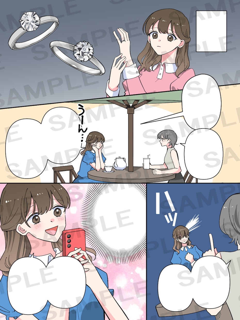 商用OK！モノクロ漫画制作します 同人誌印刷も可能な漫画制作します！ イメージ9