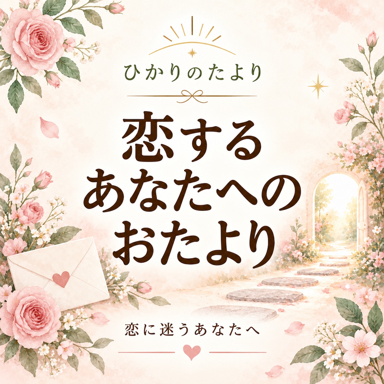 メール鑑定　恋するあなたへ、おたよりを届けます あの人の気持ちと今のあなたに必要なメッセージをお届けします。 イメージ1