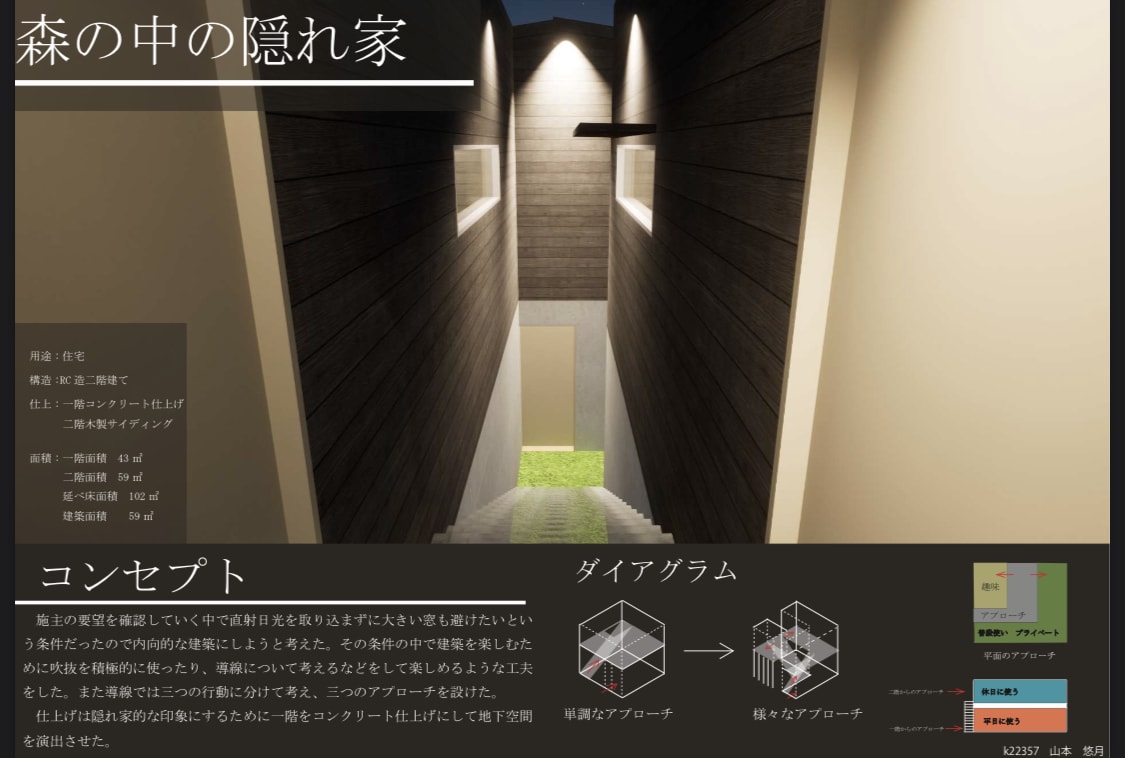 低価格で建築CGパース作成いたします 誰でも気軽に依頼が可能！！学生でも依頼できる金額！ イメージ1