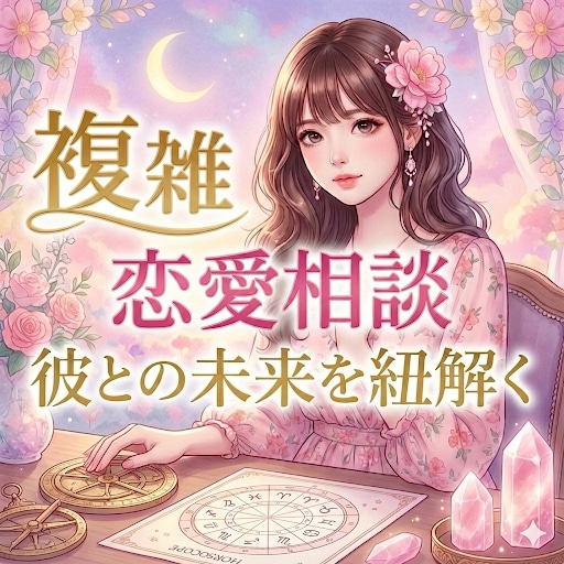 新生活×恋愛×幸福｜白魔術と星詠みで紐解ます 不安な片想いや復縁、深層心理から恋の悩みを静かに溶かします。 イメージ1