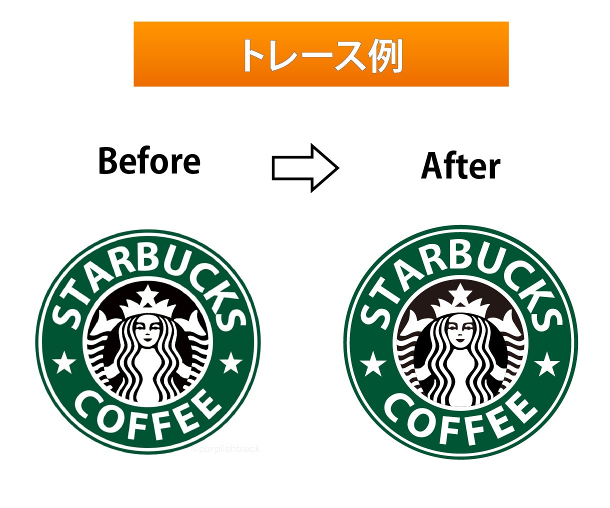 ロゴのトレースします ロゴのアウトラインデータを作成いたします イメージ3