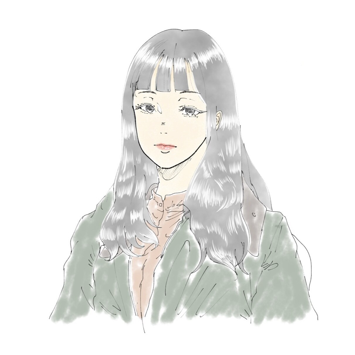 描き込み版 : 似顔絵を作成します シンプルで且つ、魅力的な似顔絵を。 イメージ6