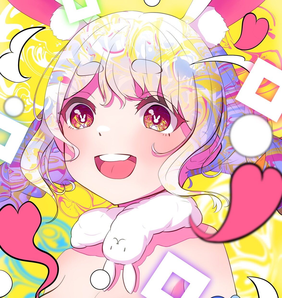可愛いイラストをお描きします 個性溢れる、カラフルで可愛いアニメ塗りイラスト!! イメージ1
