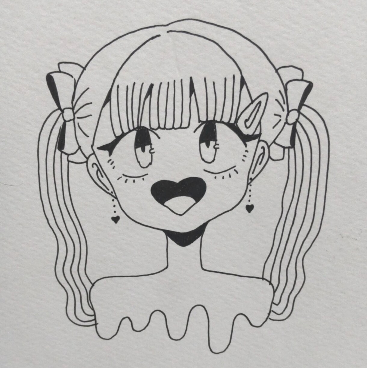シンプルで可愛いボールペン画描きます 可愛いイラストを現役美大生が短時間でお届けします！ イメージ2