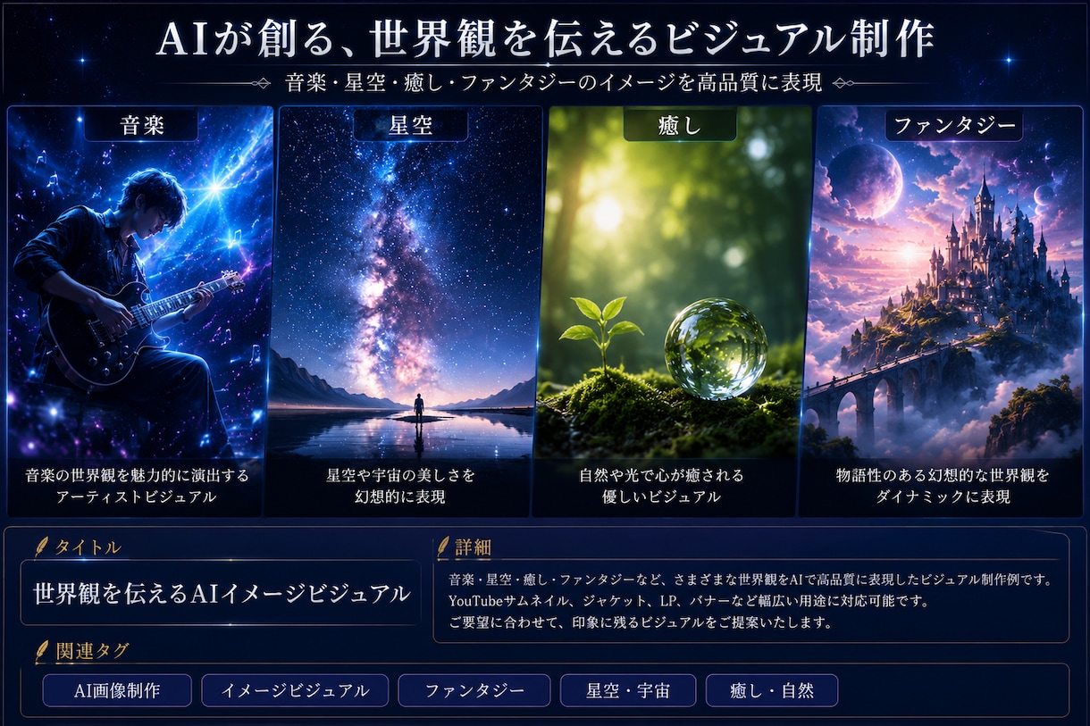AI画像制作|用途に合わせて制作致します 想いを伝える、あなただけのAIデザイン イメージ7