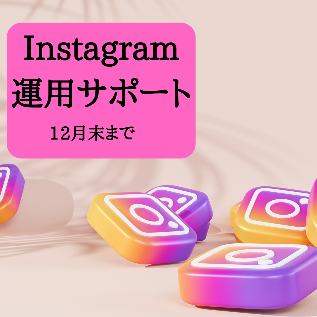Instagram運用のサポートをします 現役ママインスタグラマーがサポート！ イメージ1