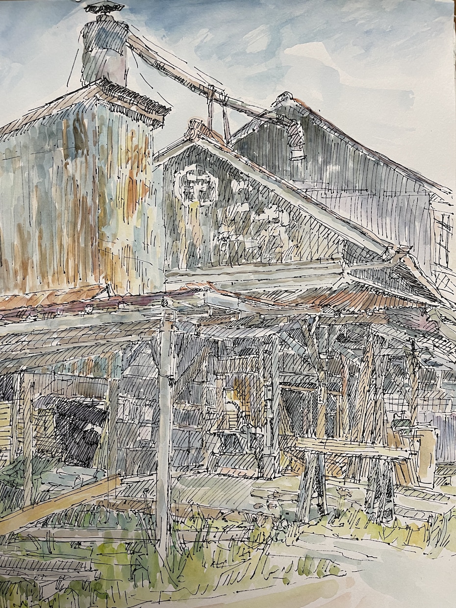 思い出の風景や建物をペン&水彩にて飾れる絵にします 来客からはインテリアに、あなたにとっては情景として飾れます イメージ3