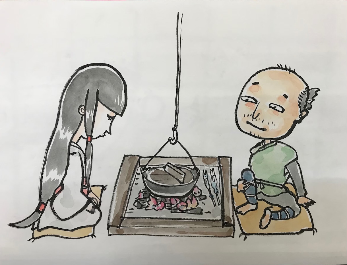 日本昔話風！イラスト描きます チラシ、絵本、紙芝居などの原画や、目を引くイラストカットに！ イメージ3