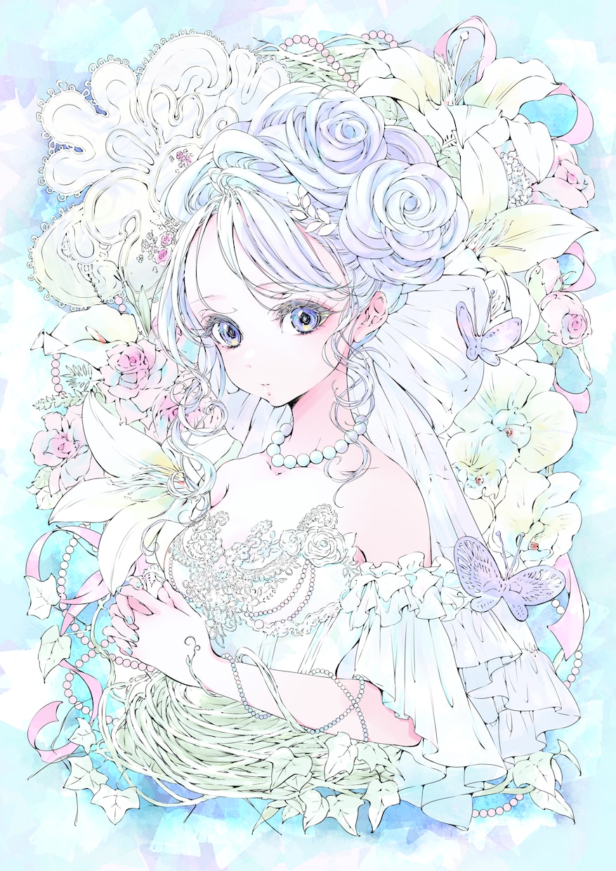 MVイラスト・記念イラスト・グッズ・一枚絵描きます ガーリーでPOPなイラストならお任せください！ イメージ4