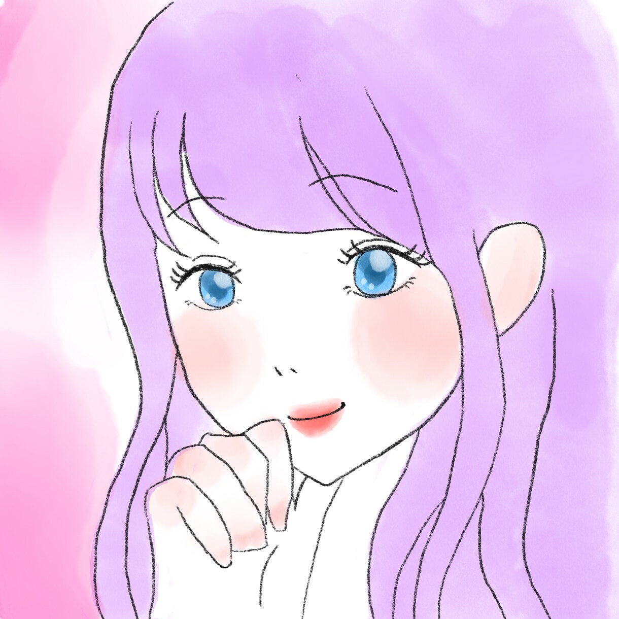 似顔絵制作なんでも最低価格で描き1ます えんぴつ×水彩タッチのイラストの依頼を大募集中です イメージ3
