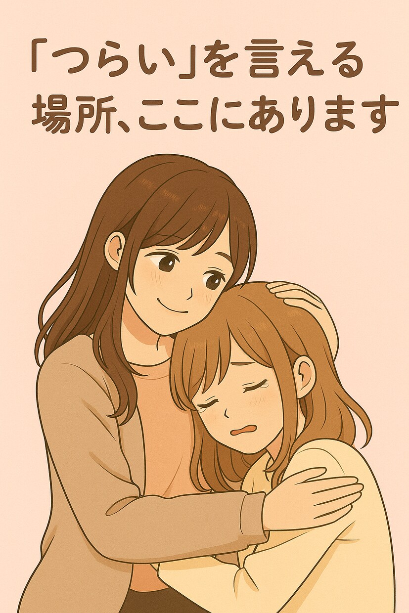 助けてが言えないあなたへ。心の声を待ってます 「何がつらいか分からなくても、大丈夫。」 イメージ2