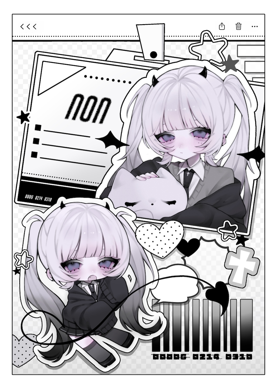 商用無料◎詰め込みイラスト描きます 商用利用◎SD+等身バストアップ 詰め込みイラストです! イメージ1
