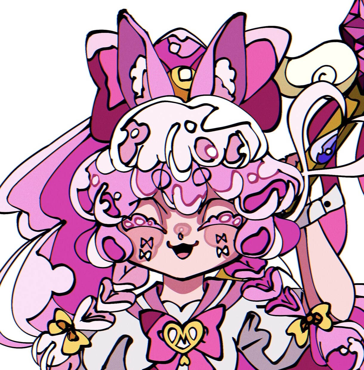 レトロアニメ風なアイコン描きます パキッとした高彩度の個性溢れるアイコンにしませんか？ イメージ7
