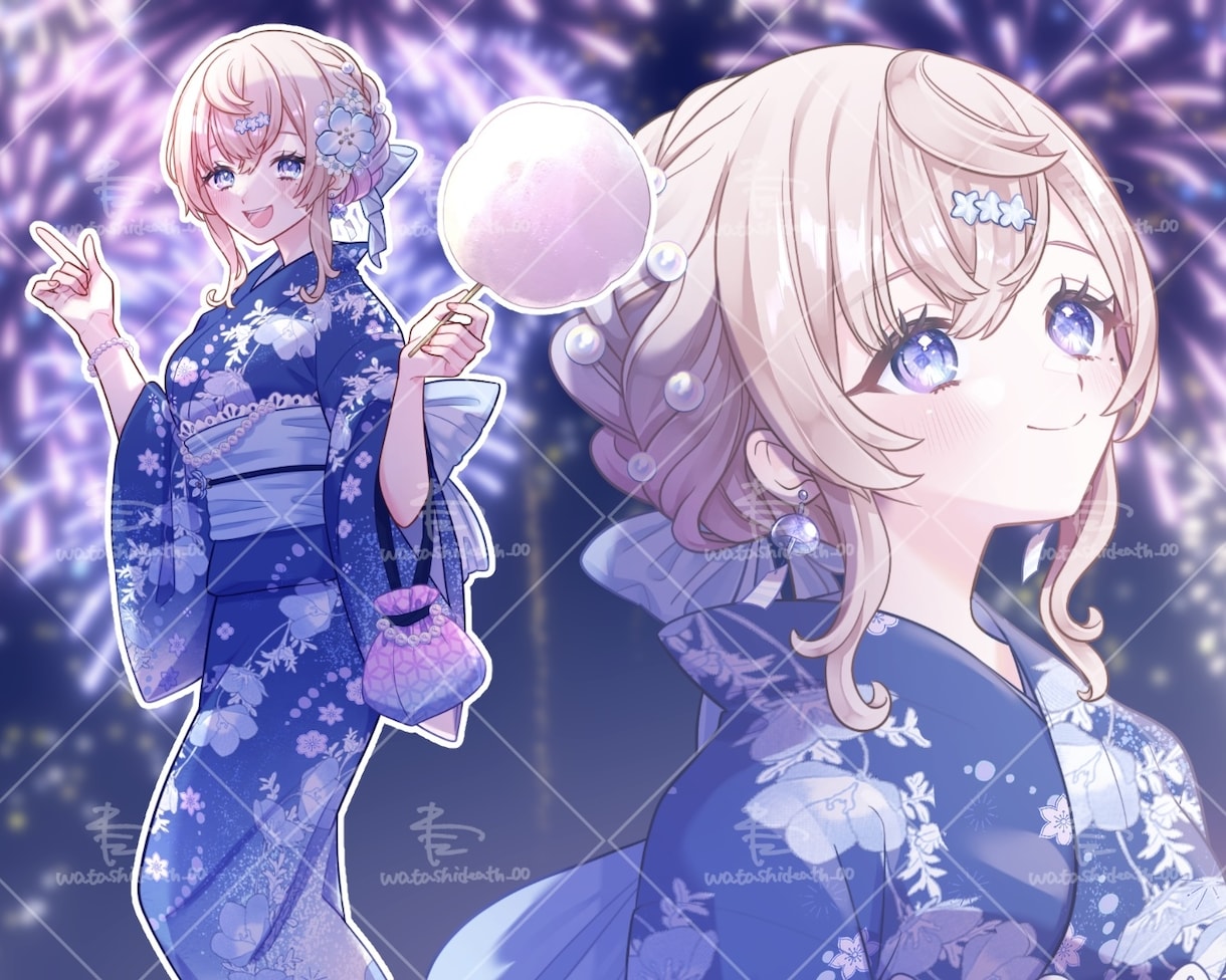 可愛いイラスト描きます 似顔絵・歌ってみた・立ち絵・キャラクターデザインなど イメージ5