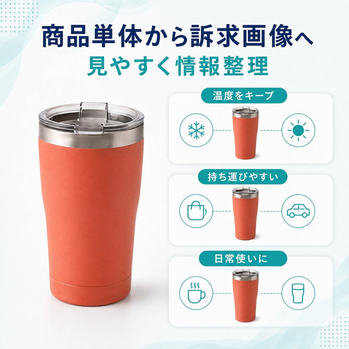 商品写真からEC・SNS用画像を制作します EC・SNSで伝わる販促画像を制作 イメージ4