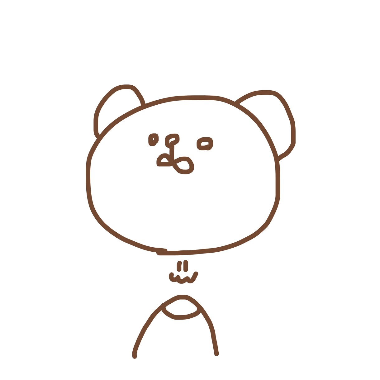 おくち固定 ∞ 似顔絵、ゆるイラスト描きます ｜用途不問 ⊂((・x・))⊃ イメージ4