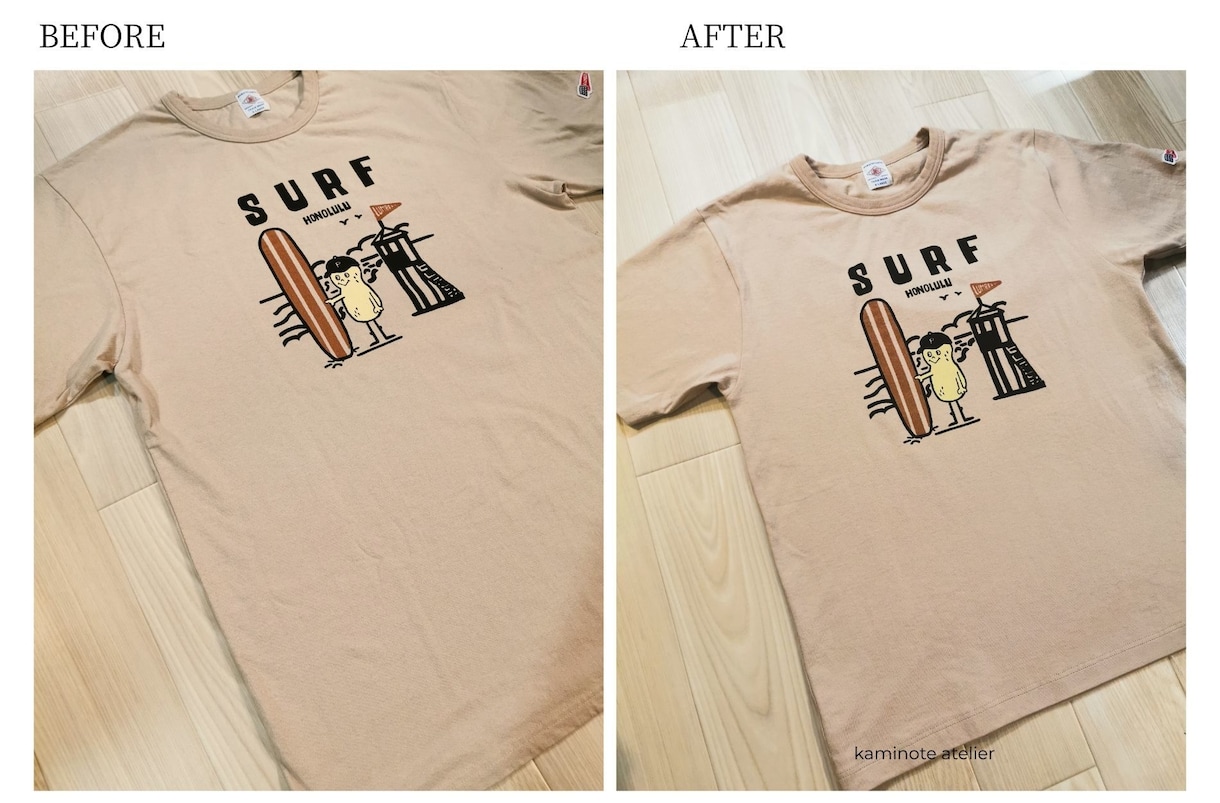 推し活応援！Tシャツカスタム、着丈調整もできます 推しのバンドやアイドル、アーティストのTシャツをオリジナルに イメージ7