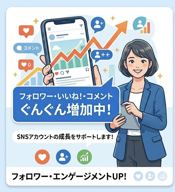 SNS集客の運用をサポートします SNS運用をまるごとサポートします！ イメージ4