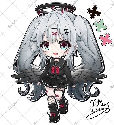 先着5名限定商用込み！もちかわなちびキャラ描きます サンプル作品募集中！商用利用込み特別価格 イメージ5