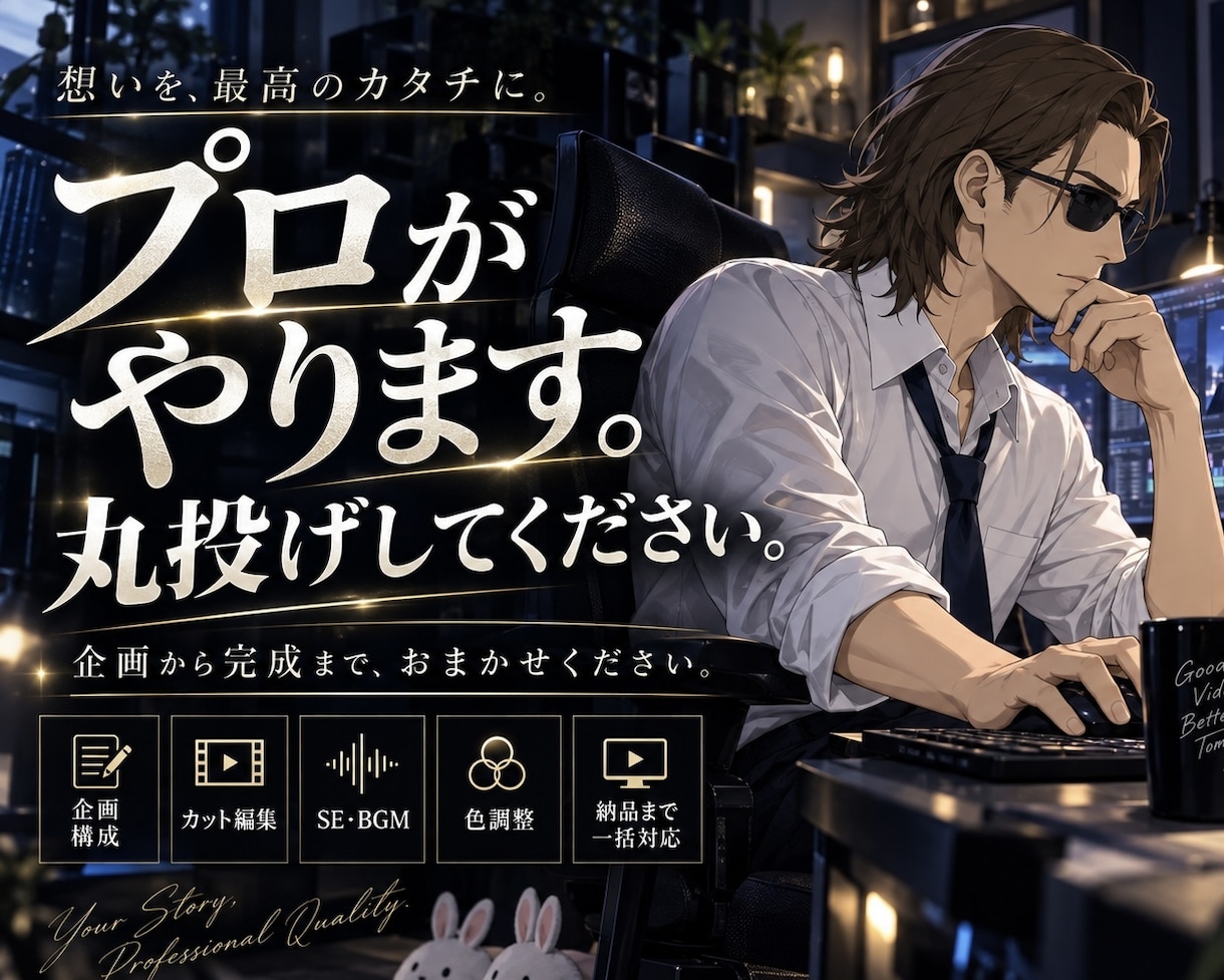 プロゲームクリエイターが切り抜き動画作ります 配信URLを送るだけ！見どころ選定から丸投げOKです！ イメージ1