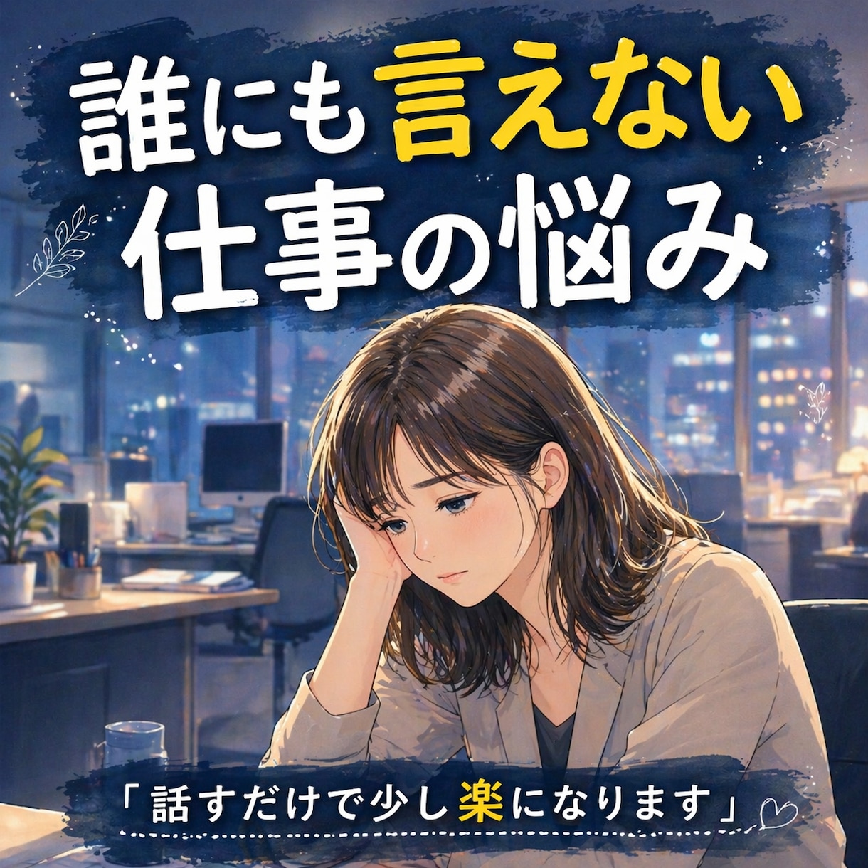 仕事・職場・転職の悩みを聞きながら一緒に整理します 上司・同僚・派遣・評価・キャリアなど言いにくい悩みも話せます イメージ4