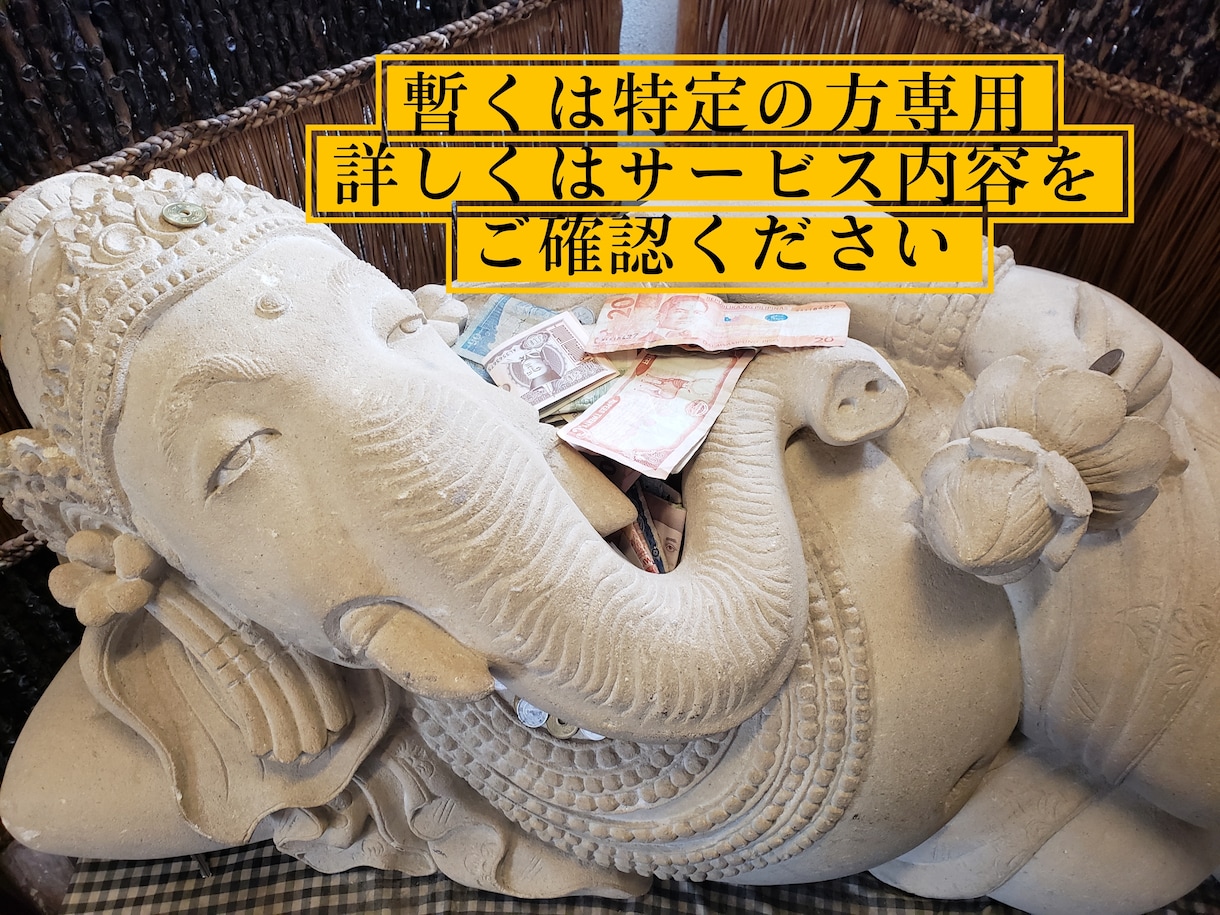 特定のリピーター専用/波動修正【20分お話】します ☆私個人からあなたへのアドバイス☆ イメージ1