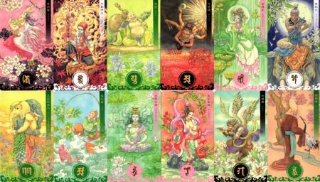 33尊の神仏梵字カードで占います ♦三十三尊の神仏で占う♦【一即一切オラクル&縁起占い】 イメージ3