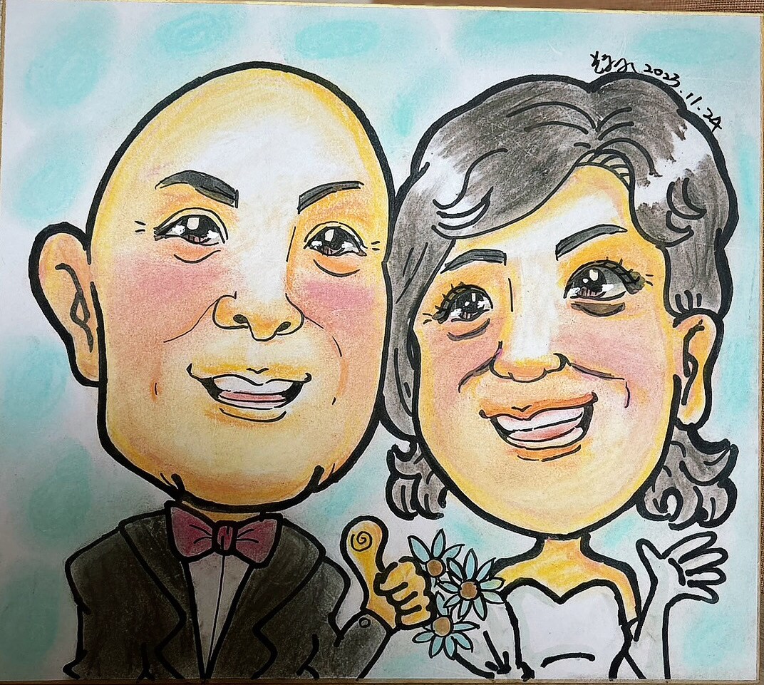 漫画風似顔絵を描きます プレゼントにぴったり似顔絵です！ イメージ2