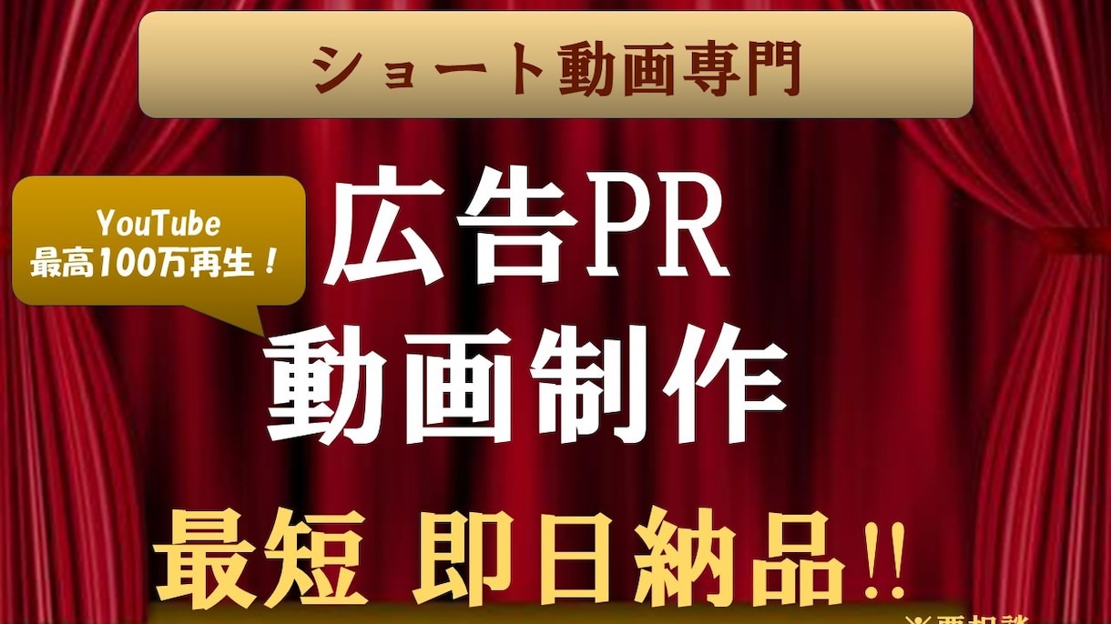 商品・サービスのPR用ショート動画を作成します SNS用のショート動画を最短即日作成！！ イメージ1