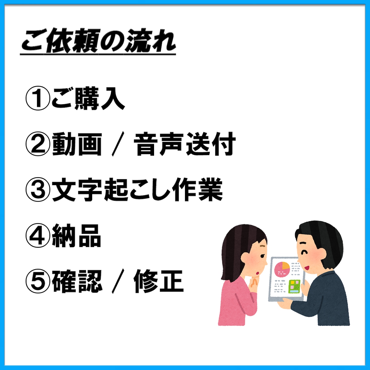 動画・音声の文字起こしを丁寧に行います 素起こし・ケバ取り・整文に対応します イメージ5